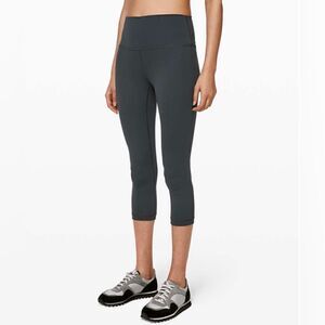 Lululemon Wunder Under Crop (High-Rise) *Full-On Luxtreme 21"
Melanite